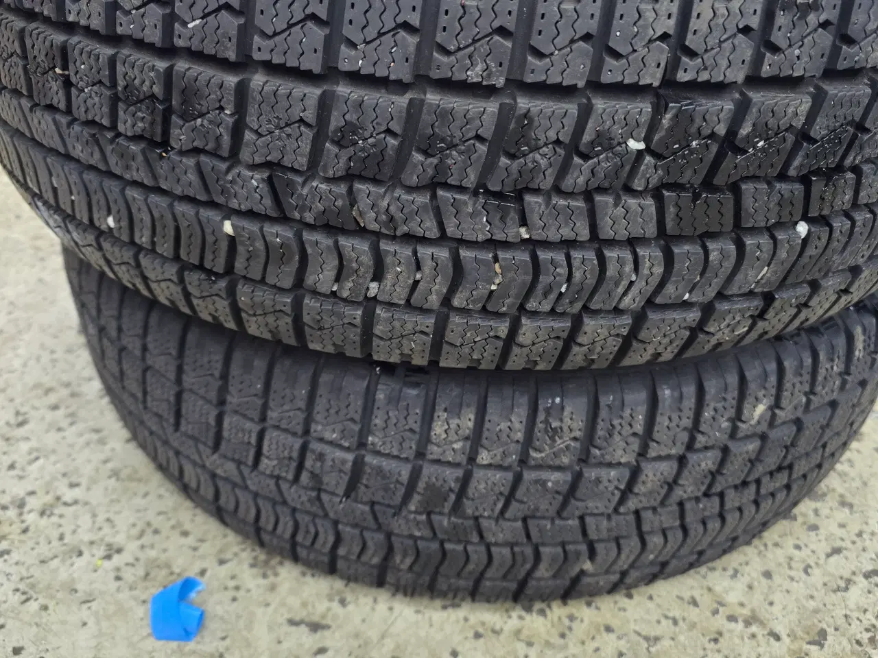 Billede 1 - 4 vinterdæk på stålfælge 185 65 R15 88T