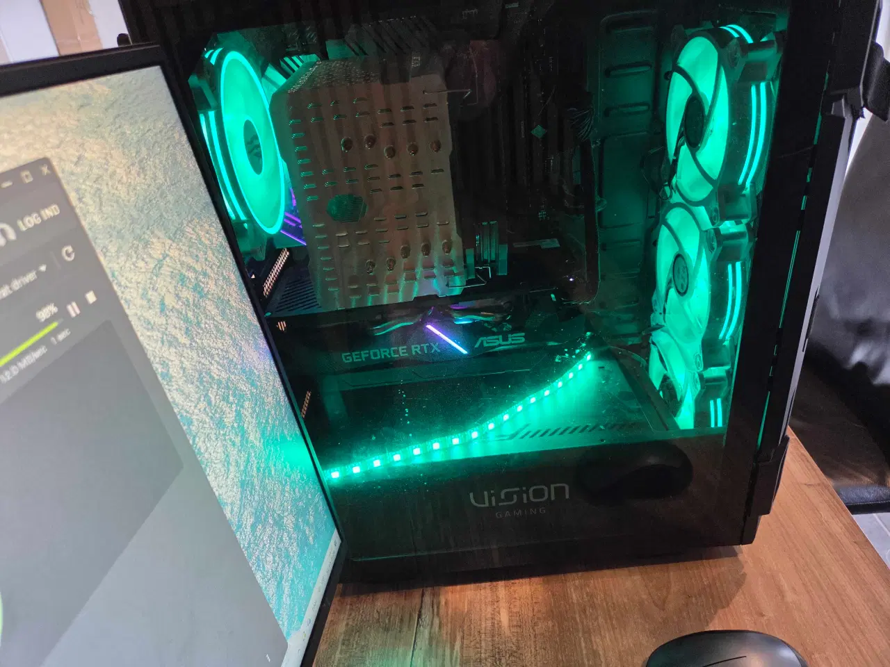 Billede 2 - Gaming PC – i7 / RTX 2060 SUPER / 32GB RAM / ASUS 