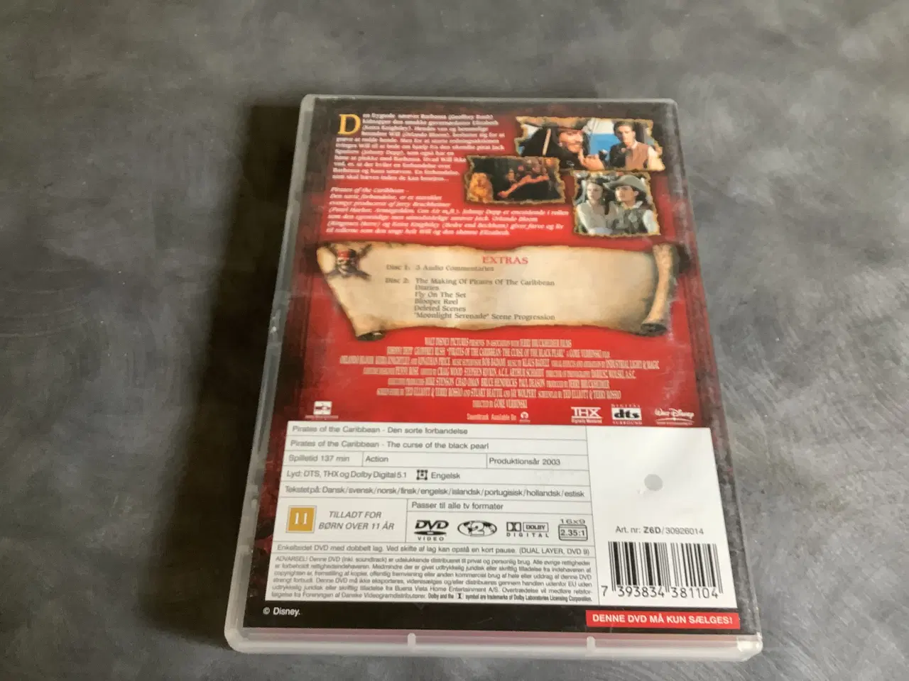 Billede 2 - DVD med Johnny Depp