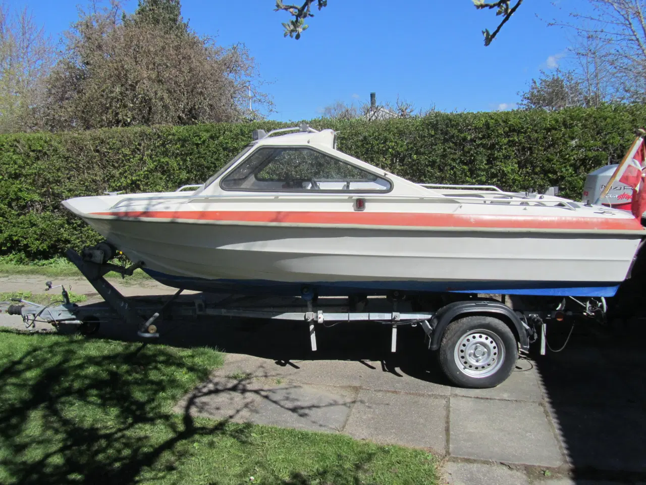 Billede 1 - Norsk Kabine båd  med 50 hk mariner 4takter motor 