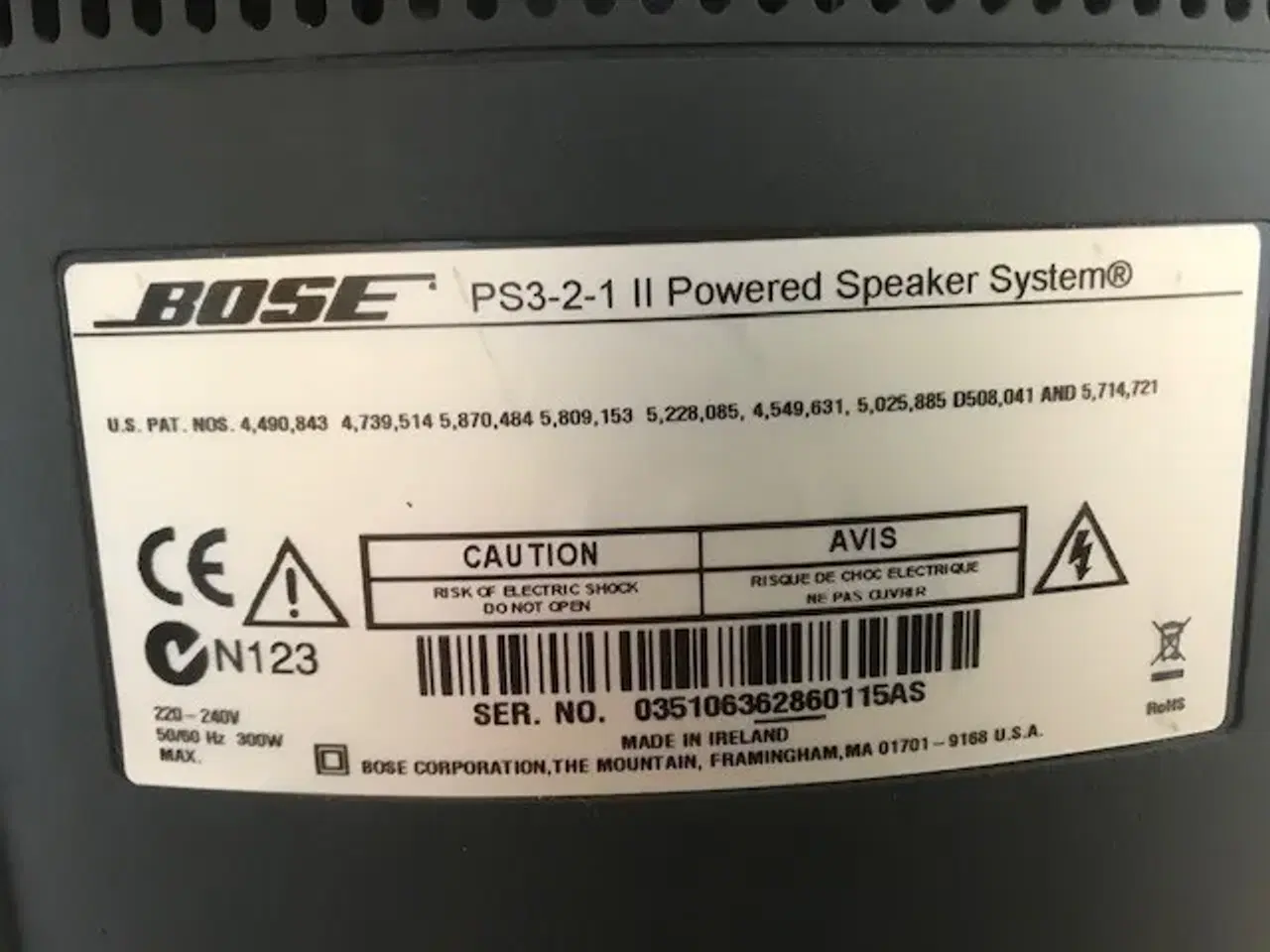 Billede 3 - Bose 3-2-1 GS Serie II anlæg