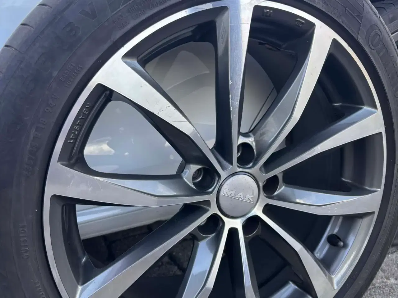 Billede 2 - Flotte alu fælge til vw 