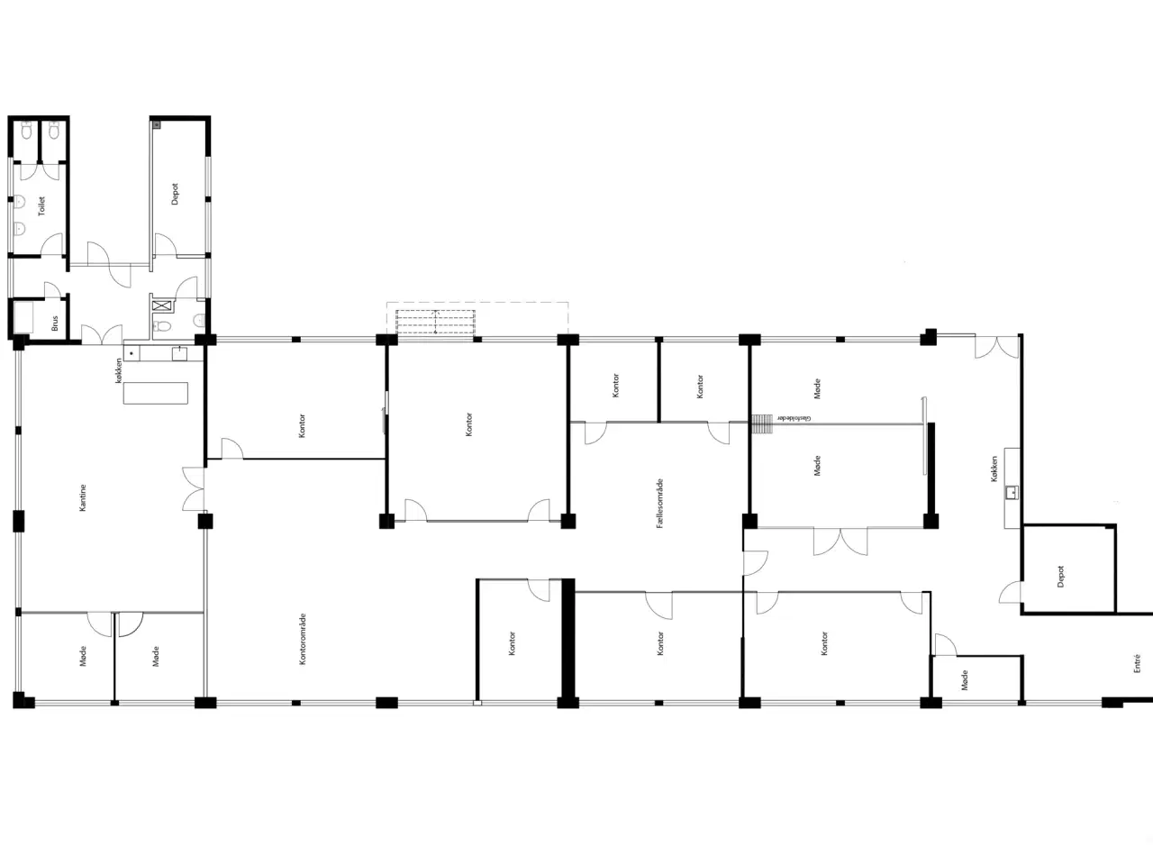 Billede 13 - Unikt kontorlejemål på Frederiksberg – 660 m² med historisk charme