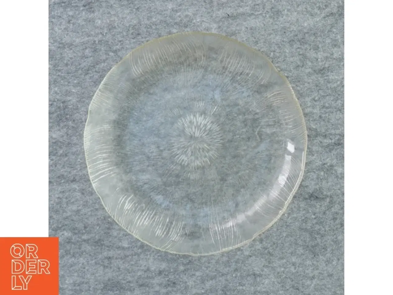 Billede 2 - Glas asiette (str. 20 cm)