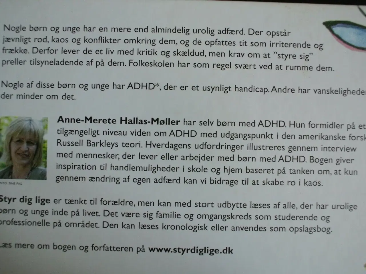 Billede 4 - styr dig lige - urolige børn og unge i skole og , 