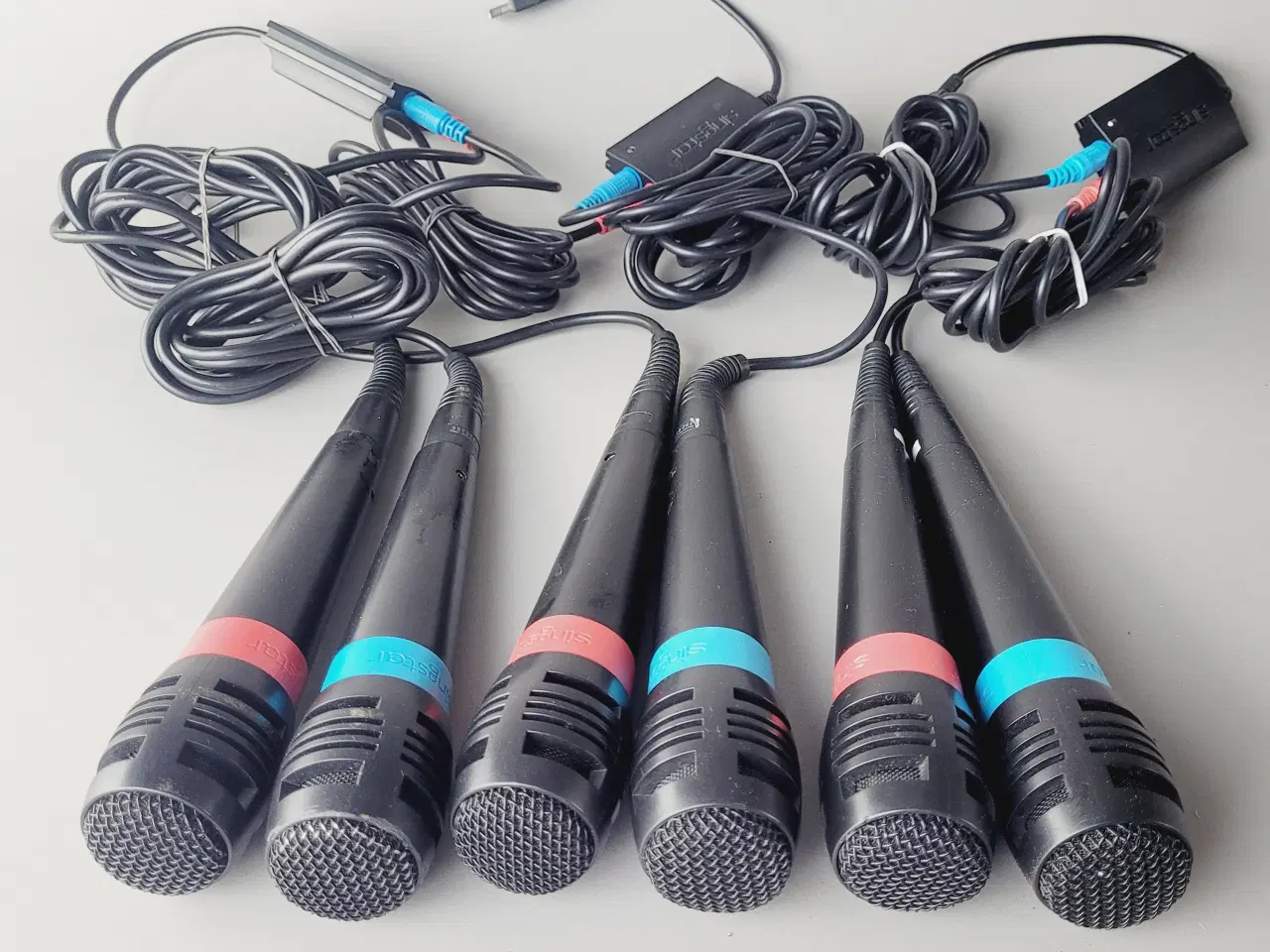 Billede 2 - 🎤 Kæmpe SingStar Mikrofon Sæt (6 Mikrofoner) 