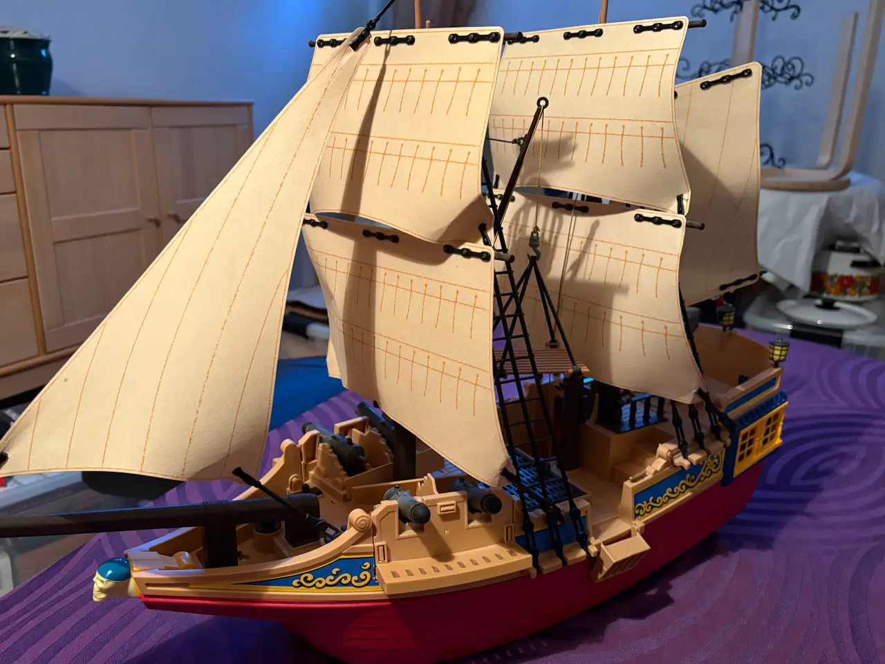 Billede 7 - Stort playmobil piratskib