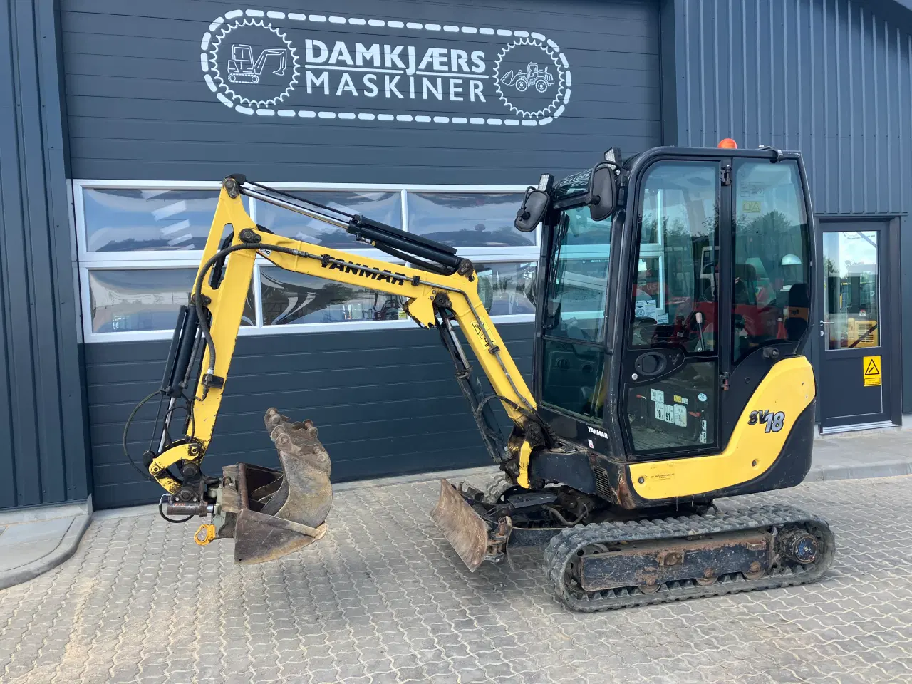 Billede 1 - Yanmar SV18 årg 2020 med Tiltman