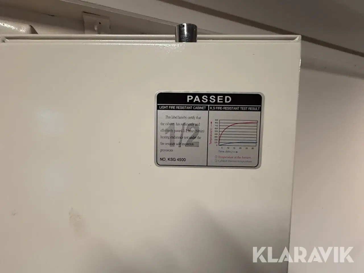 Billede 6 - Brandsikkert arkivskab / dokumentskab