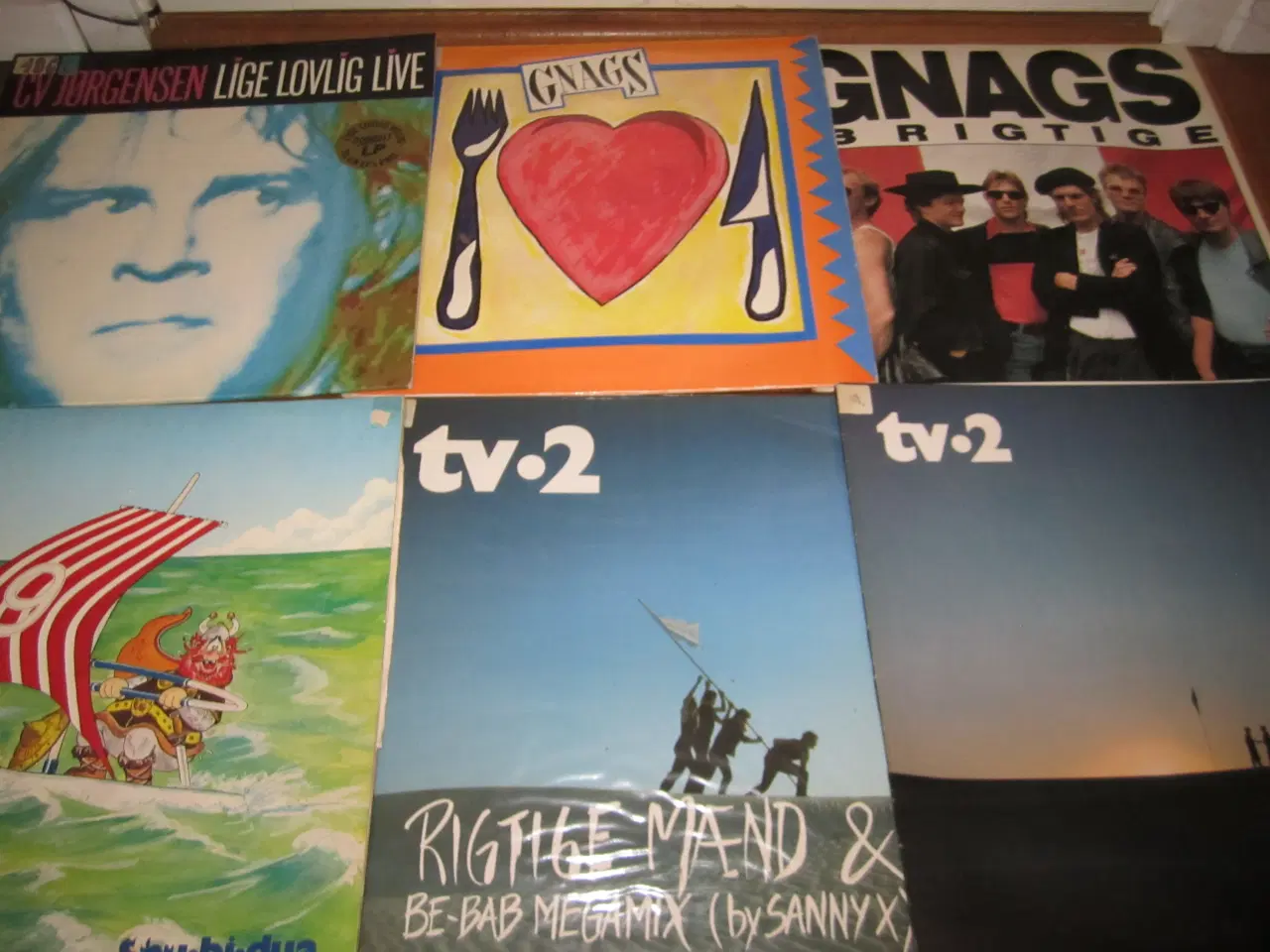 Billede 1 - 6 x LP`er. 