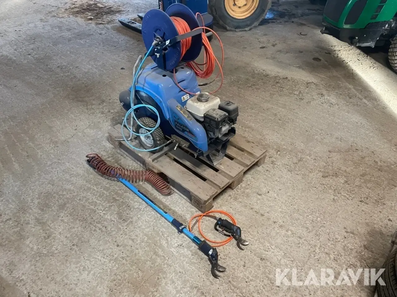 Billede 2 - Kompressor med saksesystem Pneumatic System Falcon 550