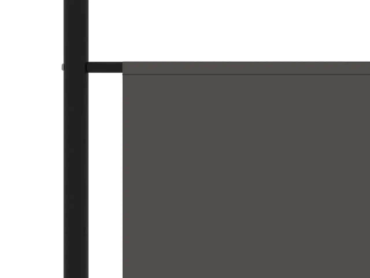 Billede 4 - 3-panels rumdeler 260 x 180 cm antracitgrå