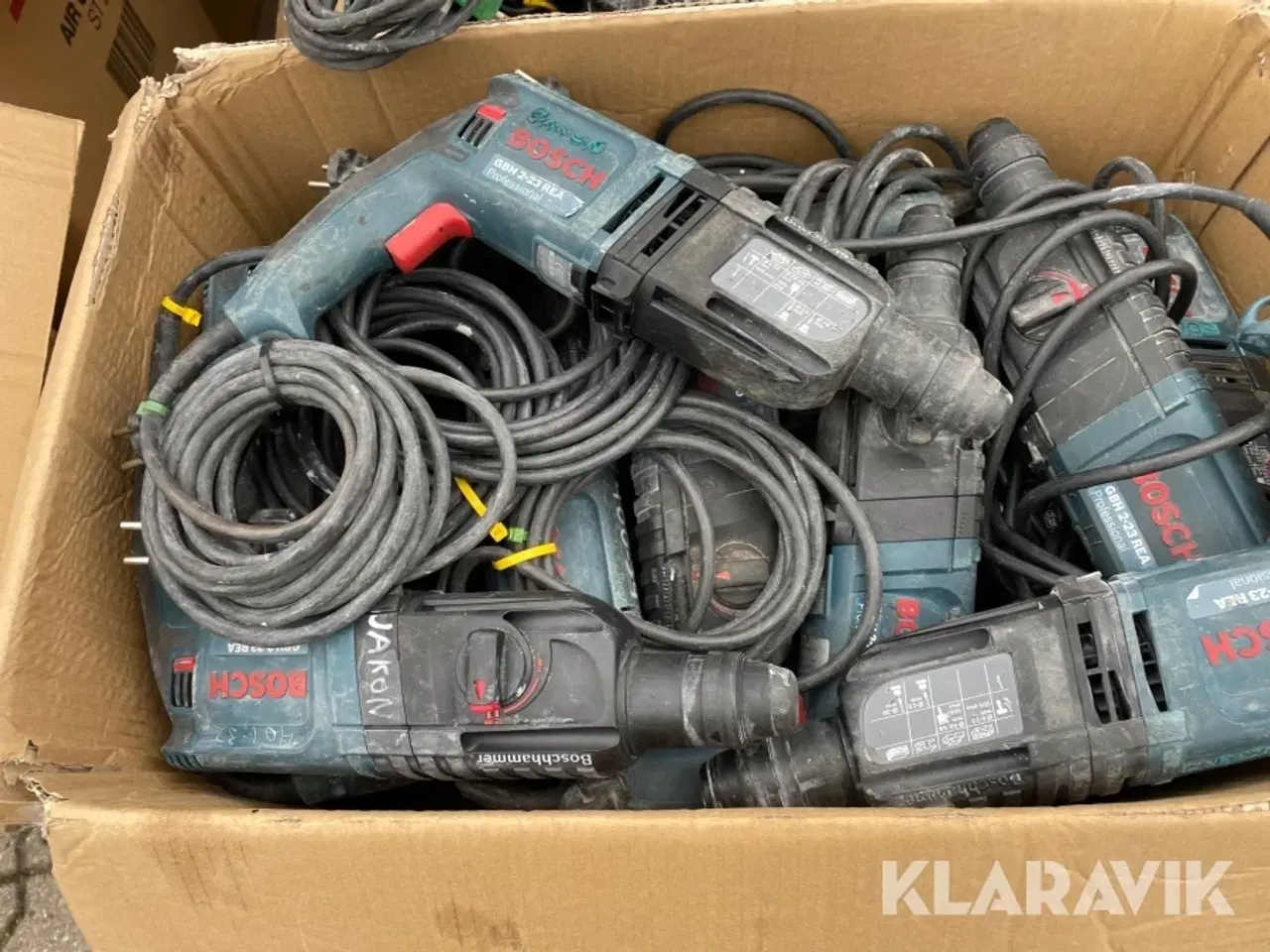 Billede 11 - Blandet lot Bosch slagboremaskiner og stiksave Bosch GBH-2-23 REA og GST 85P