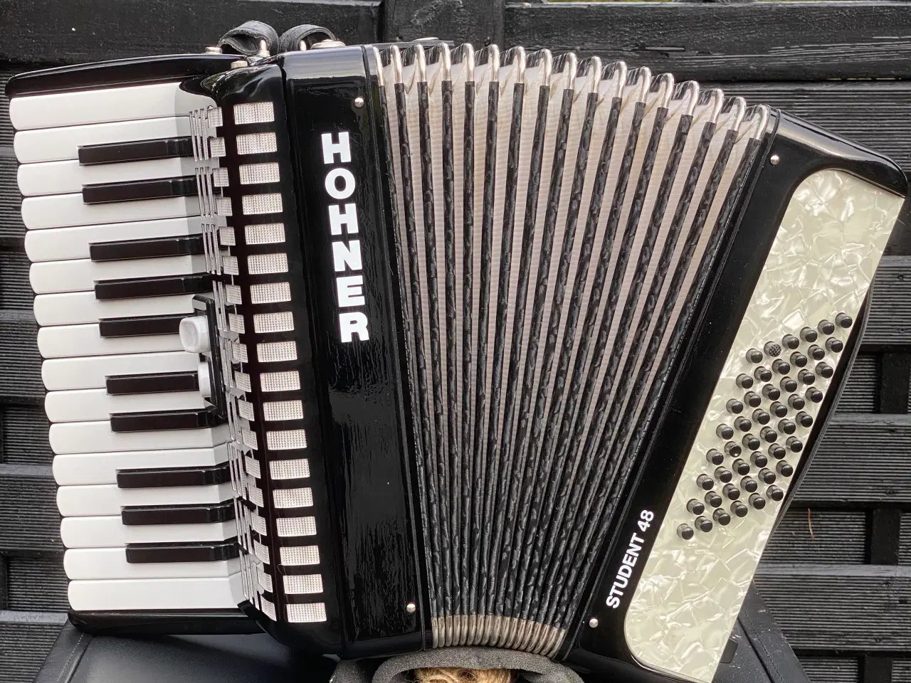 Billede 6 - Denne brugt Hohner Student 48 Tangent harmonika 