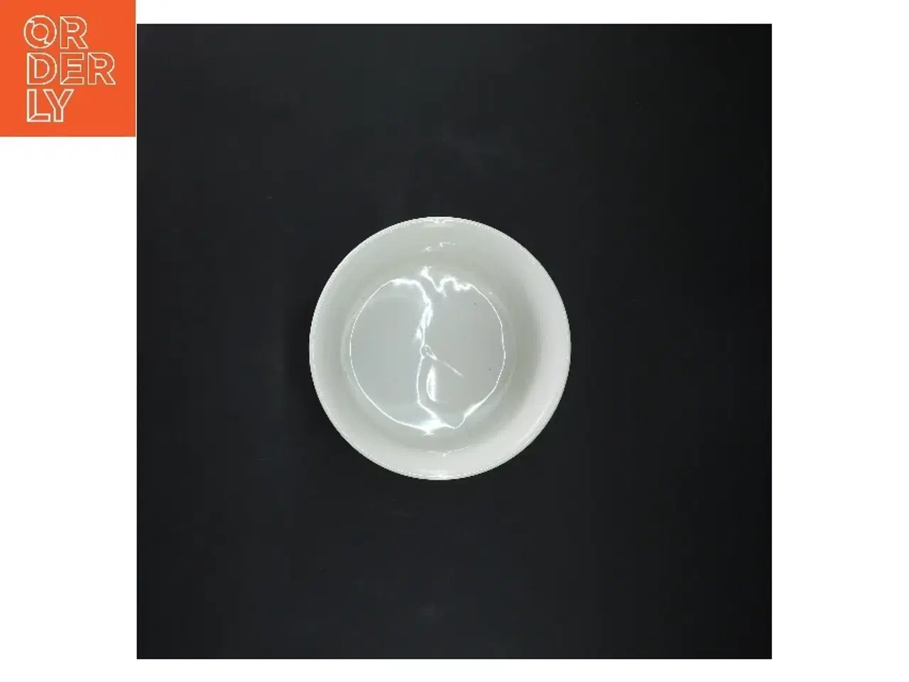 Billede 3 - Hvid krukke med juleblomster (str. Ø 14 cm)