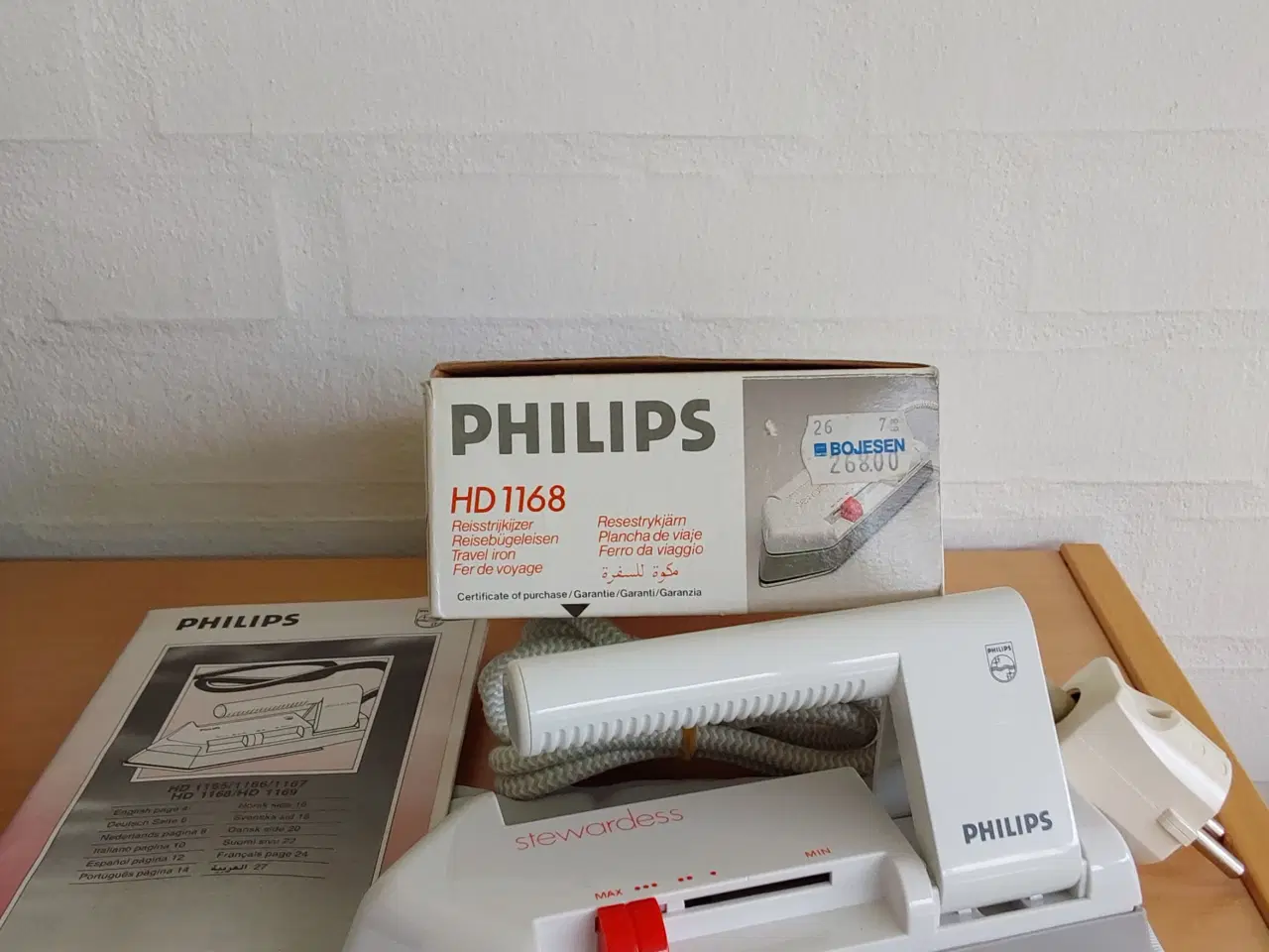 Billede 4 - Rejsestrygejern Philips Stewardess