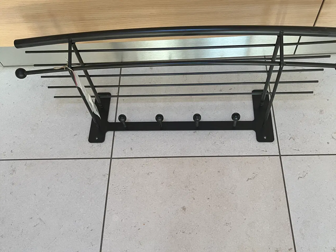 Billede 1 - Garderobe stativ- væghængt