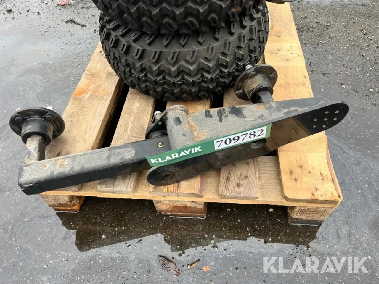 Billede 6 - Boogieaksler med hjul 2 styk