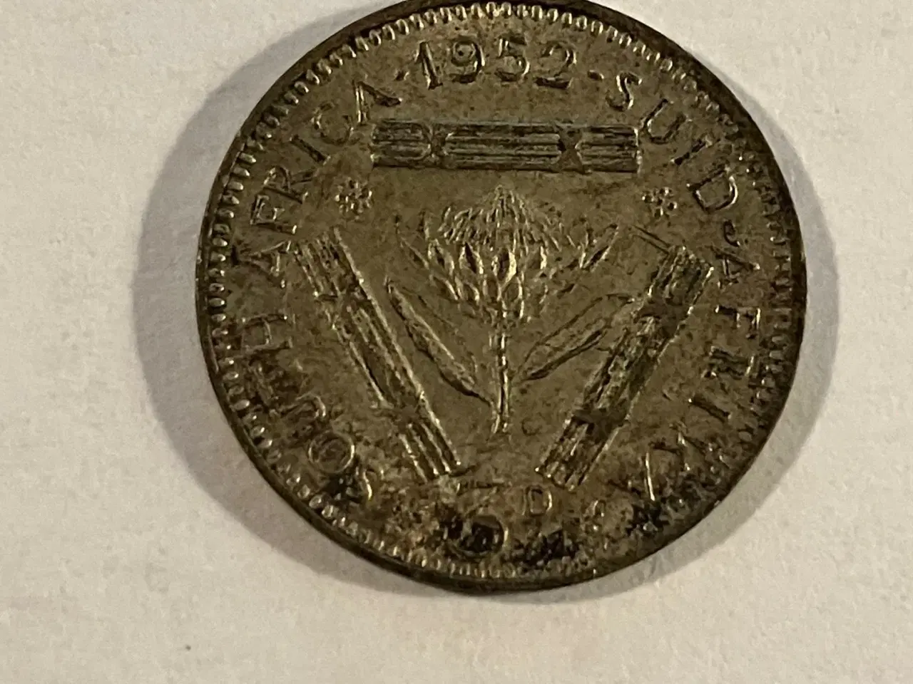 Billede 1 - 3 Pence South Africa 1952