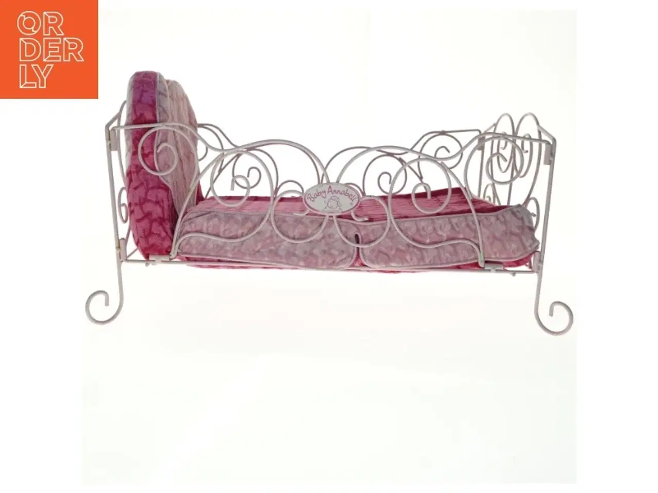 Billede 2 - Dukkevugge, metal og stof fra Baby Annabell (str. 50 x. 30 cm)