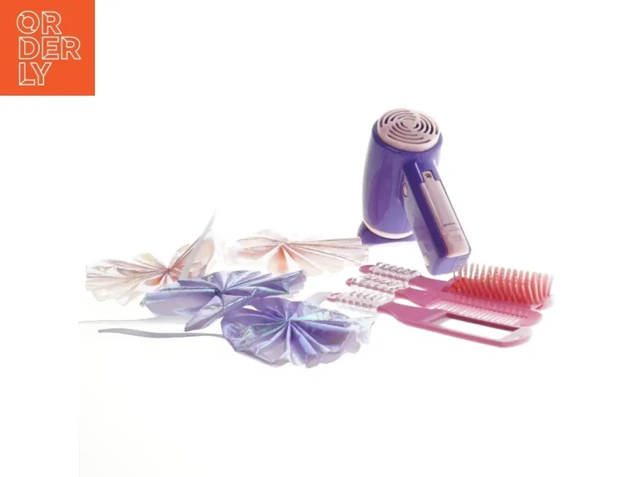 Billede 2 - Lille legetøjshårtørrer sæt (str. 10 cm)