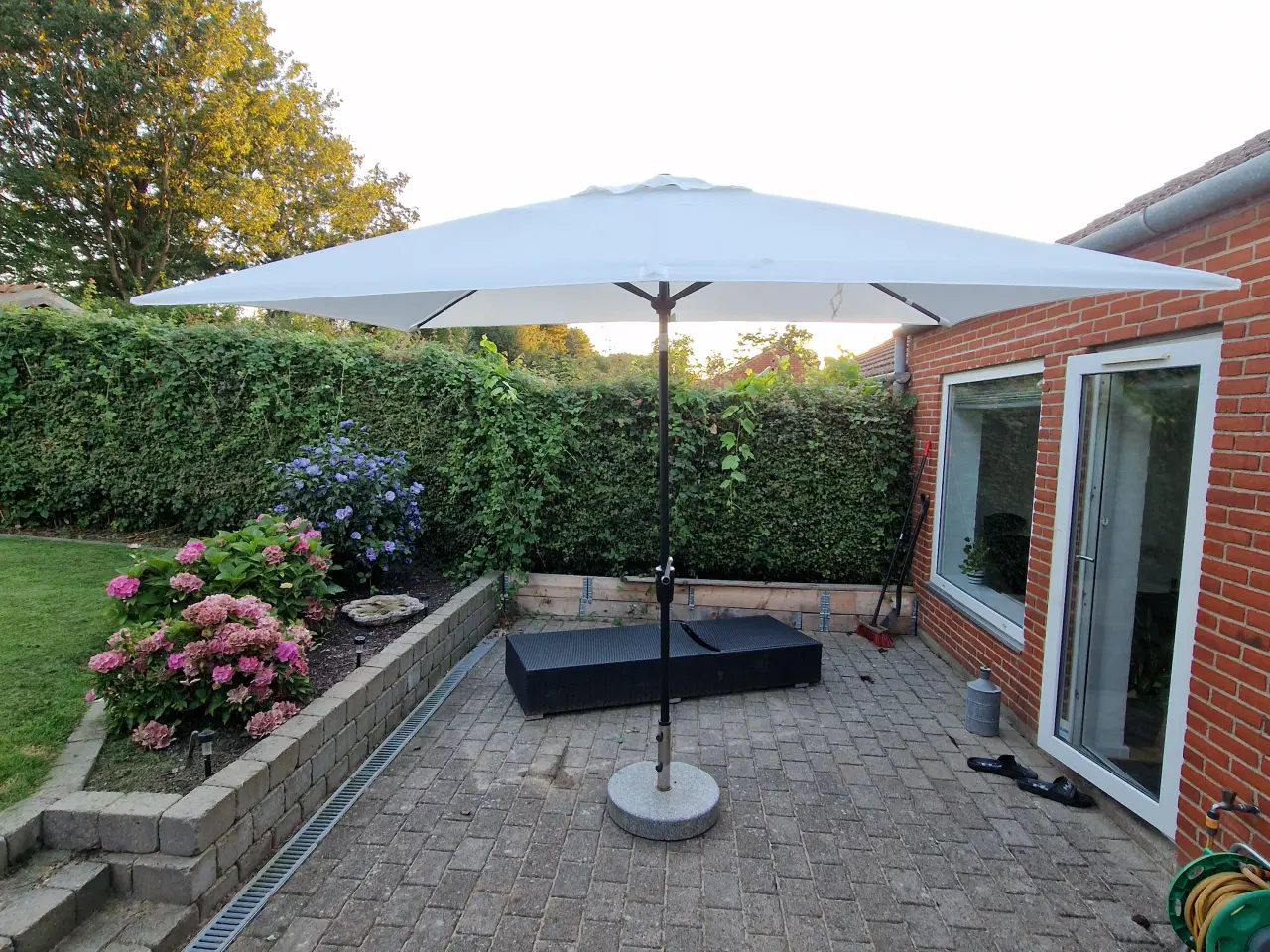 Billede 3 - Parasol + parsol fod 