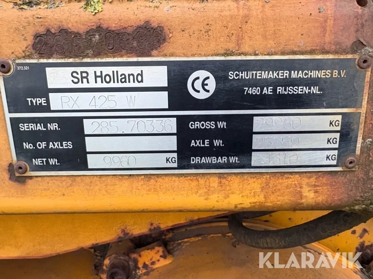 Billede 8 - Snittervogn Schuitemaker Rapide 2085 42 kubikmeter