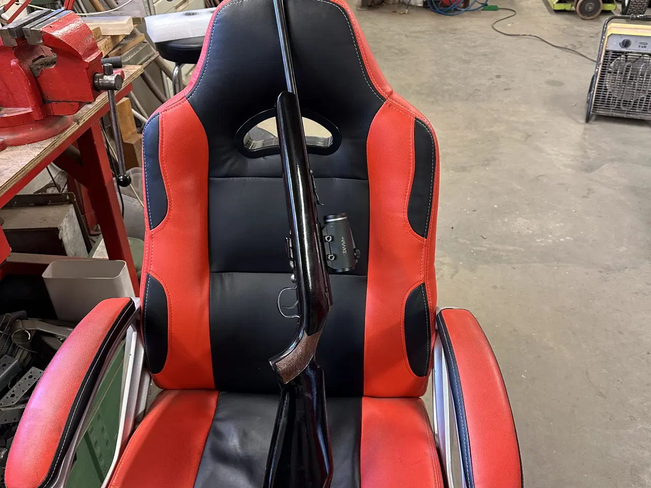 Billede 1 - Salonriffel LR med hawke rød punktsigte