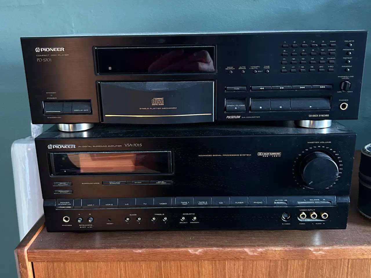 Billede 1 - Receiver surrround sound og cdafspiller