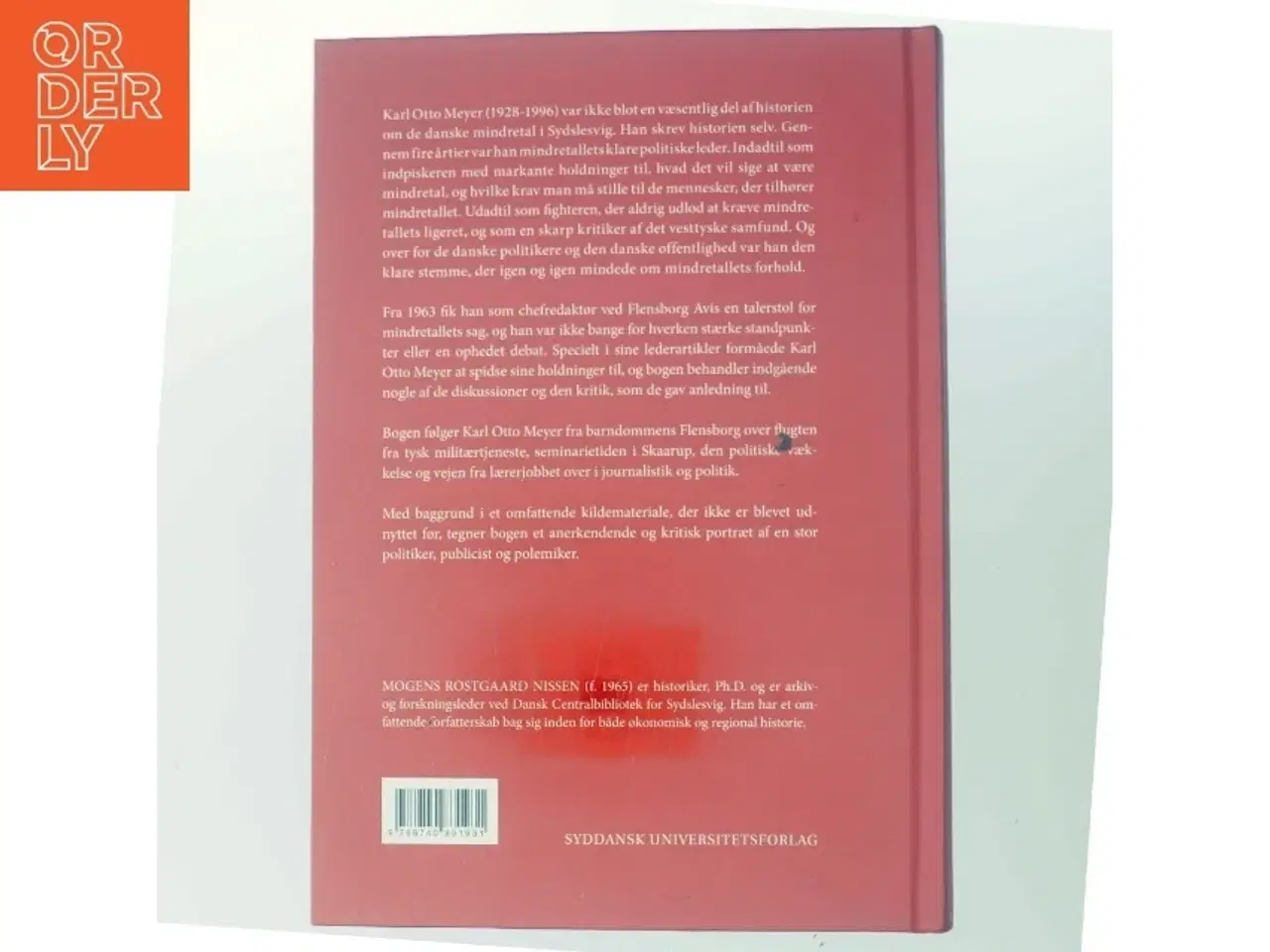Billede 3 - Karl Otto Meyer : politiker, publicist, polemiker af Mogens Rostgaard Nissen (Bog)