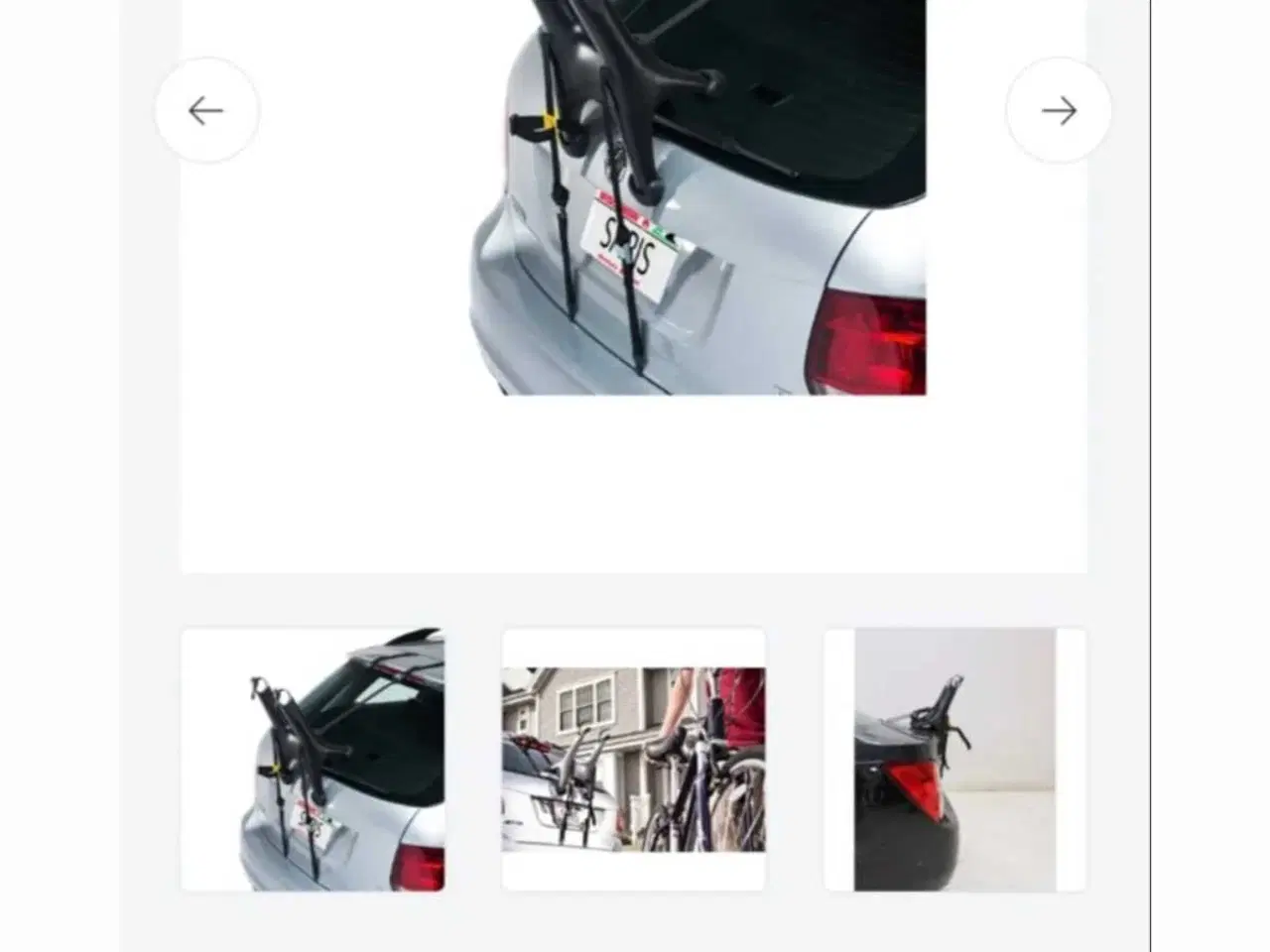 Billede 2 - Cykelstativ til bilen