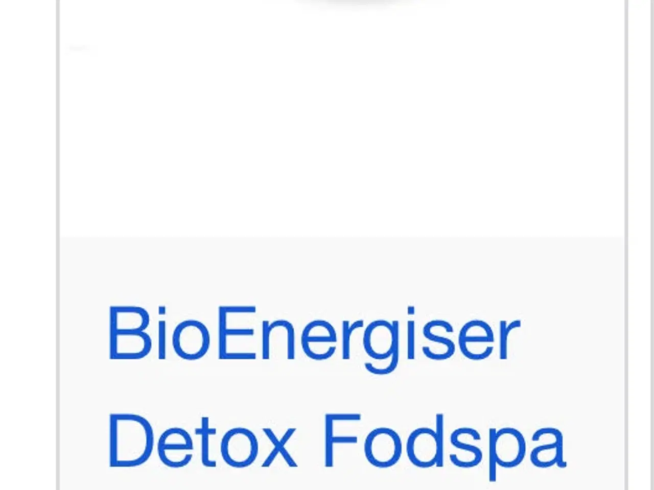 Billede 6 - BioEnergiser Detox Fodspa