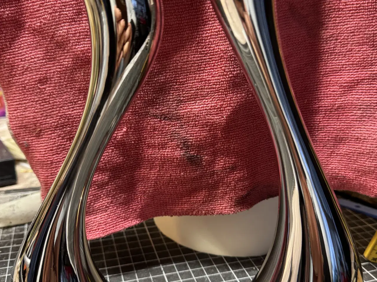 Billede 2 - 2 stk Georg Jensens cobra lysestager 20 og 24 cm.