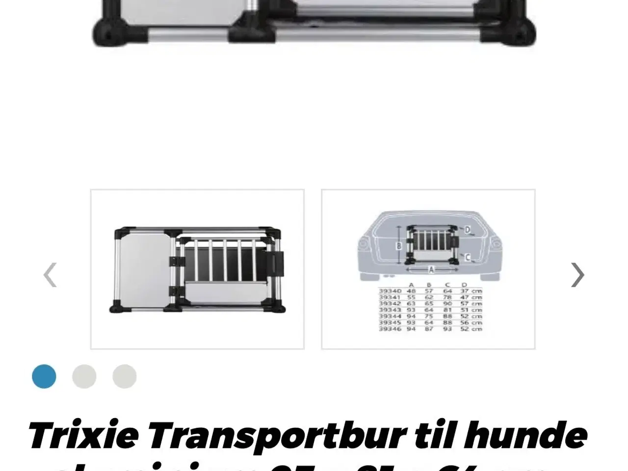 Billede 3 - Transport bur 