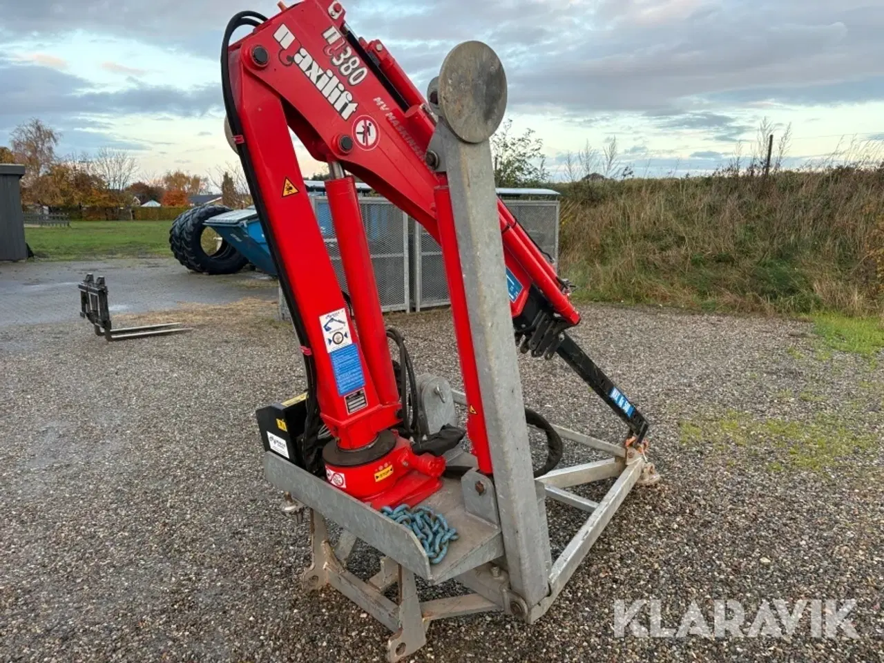 Billede 3 - Kran til Minilæsser Maxilift M380D.4H