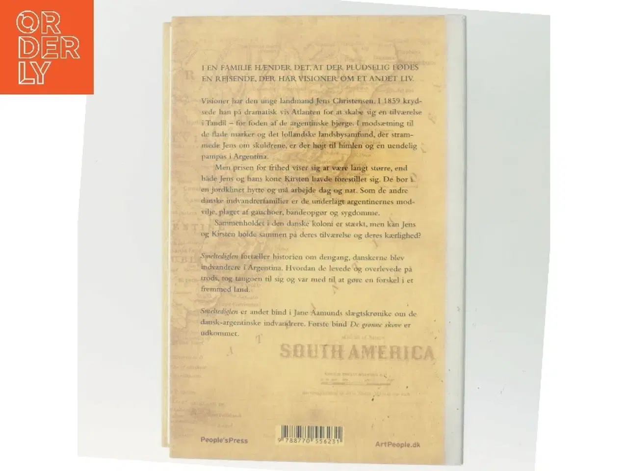 Billede 3 - Smeltediglen : andet bind i slægtskrøniken om de dansk-argentinske indvandrere : roman af Jane Aamund (Bog)
