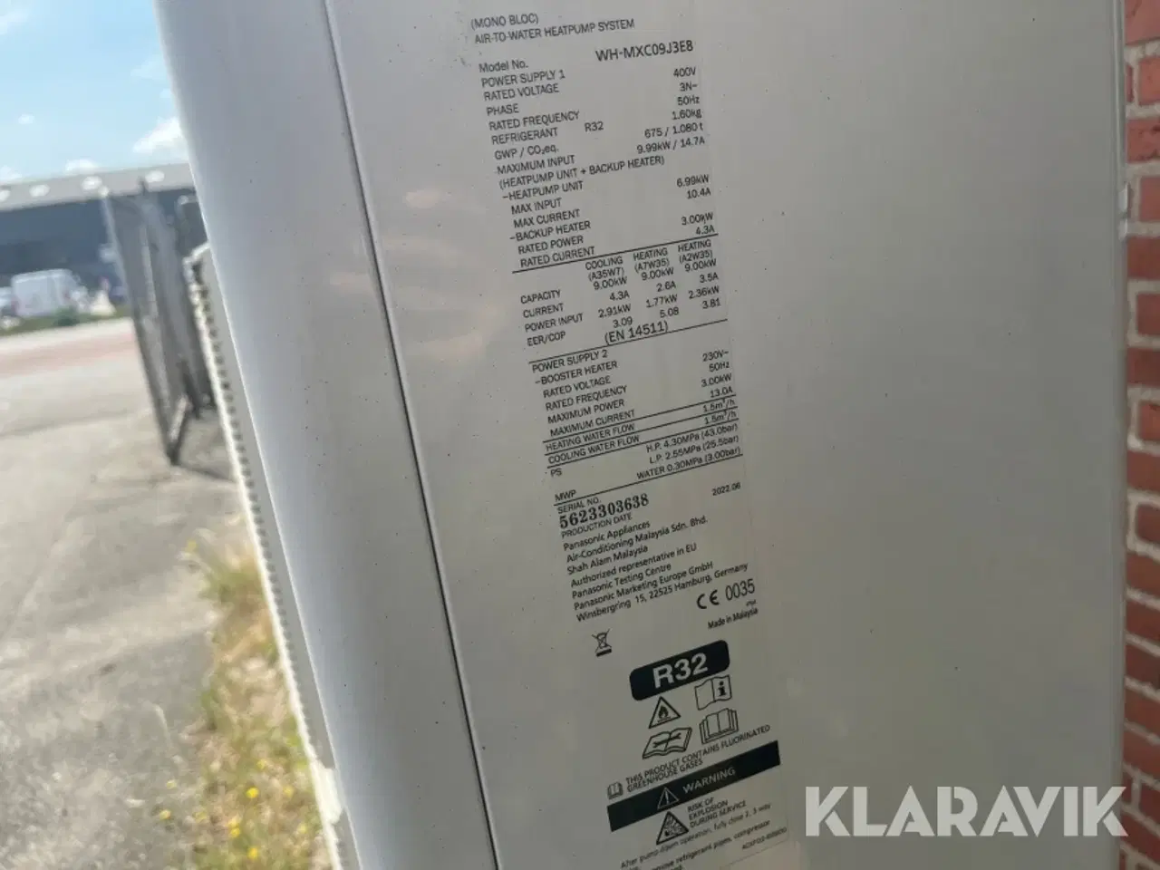 Billede 8 - Varmepumpe Panasonic WH-MXC09J3E8