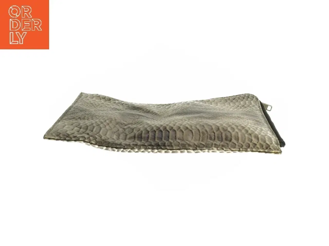 Billede 2 - Pung med slangeprint (str. 27,5x22 cm)