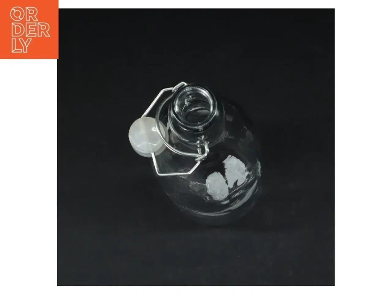 Billede 2 - Genbrugsglasflaske med patentlukning fra Galzone Denmark (str. 31 cm)