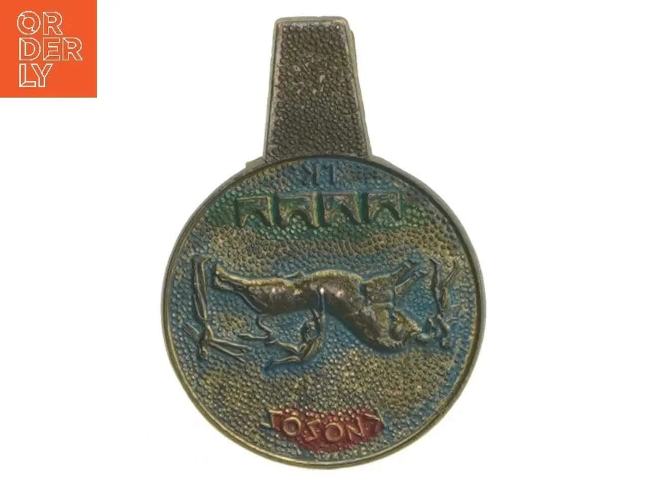 Billede 3 - Metalklip med dekoration (str. 8,5 cm)