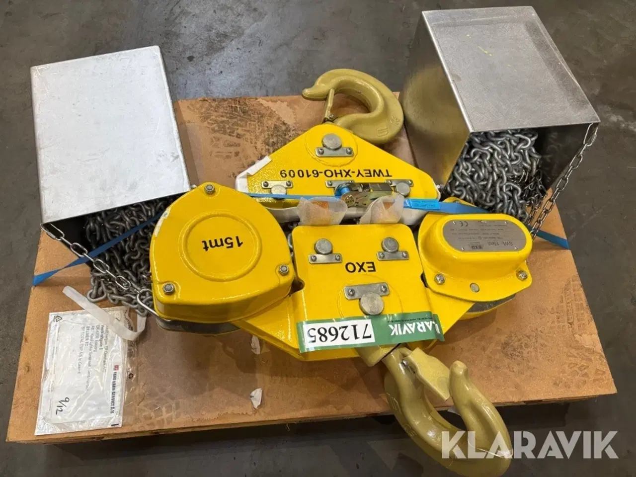 Billede 4 - Dobbelt løftetalje Exo 15 tons
