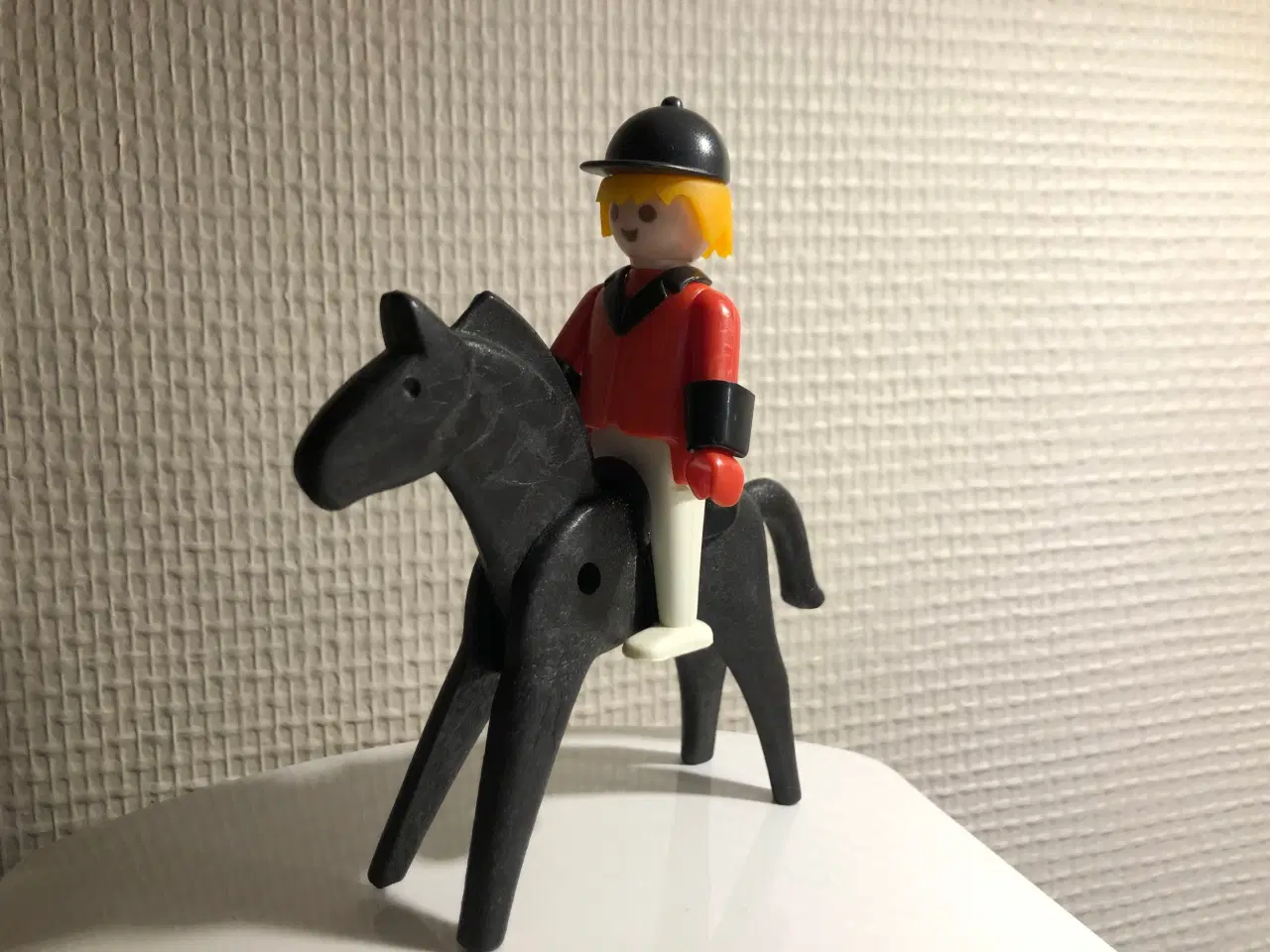 Billede 3 - Playmobil. Hest med rytter. 2.5 Geobra 1974