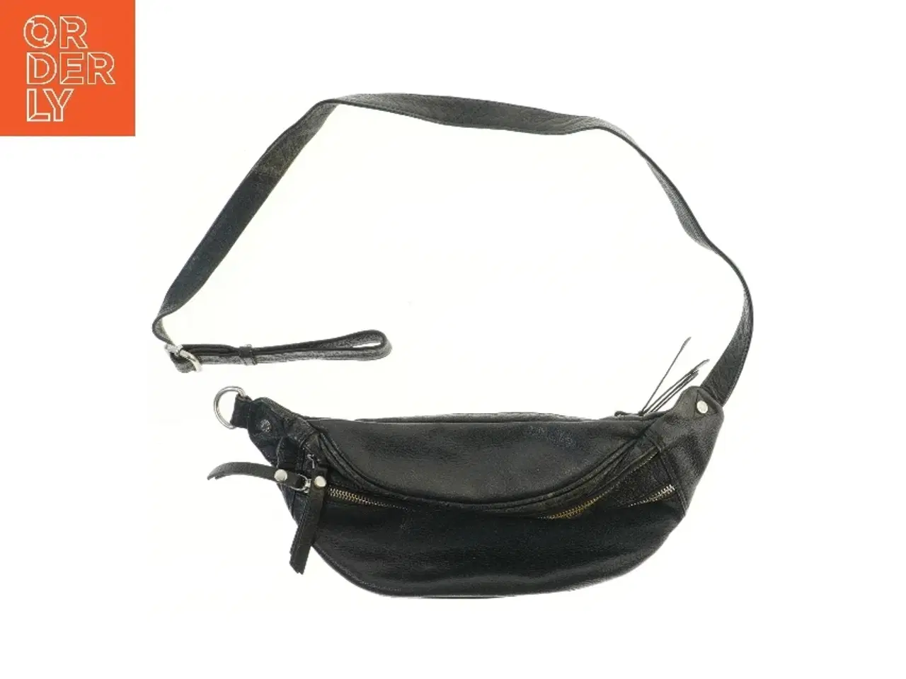 Billede 2 - Sort bæltetaske (str. 40x19 cm)