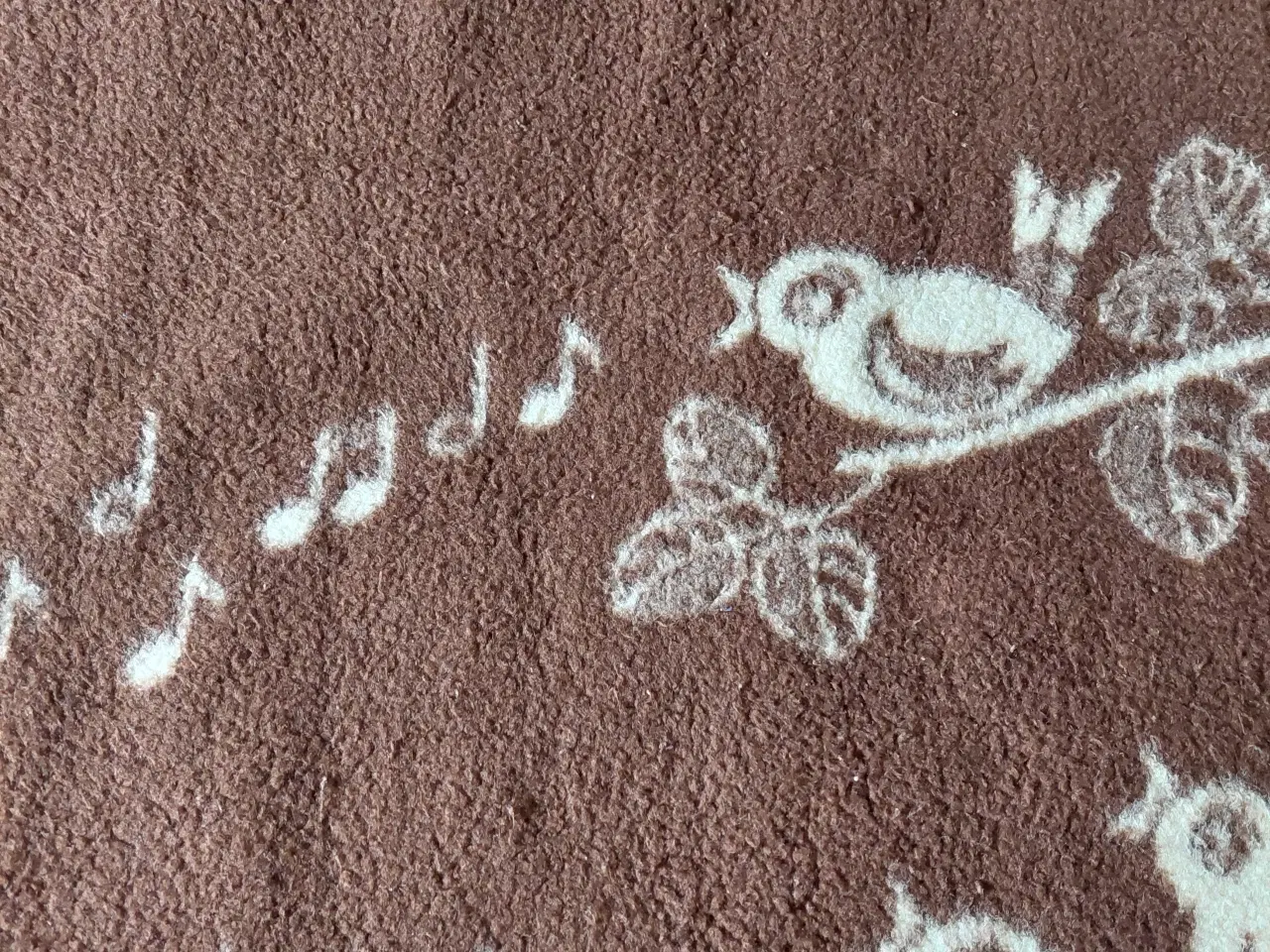 Billede 1 - Lunt Tæppe m fugle på 