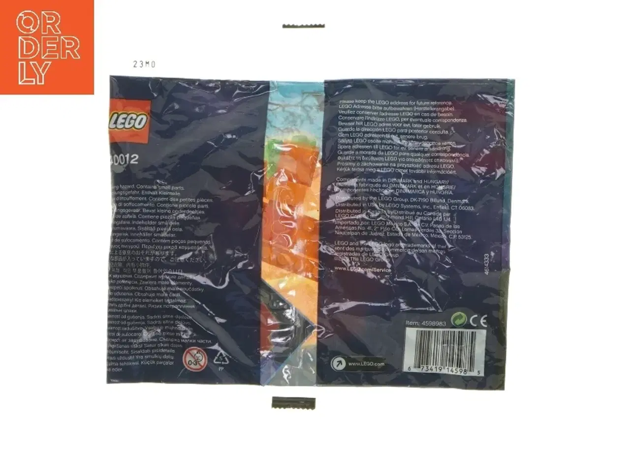 Billede 2 - LEGO Halloween græskar fra LEGO (str. 17x16 cm)