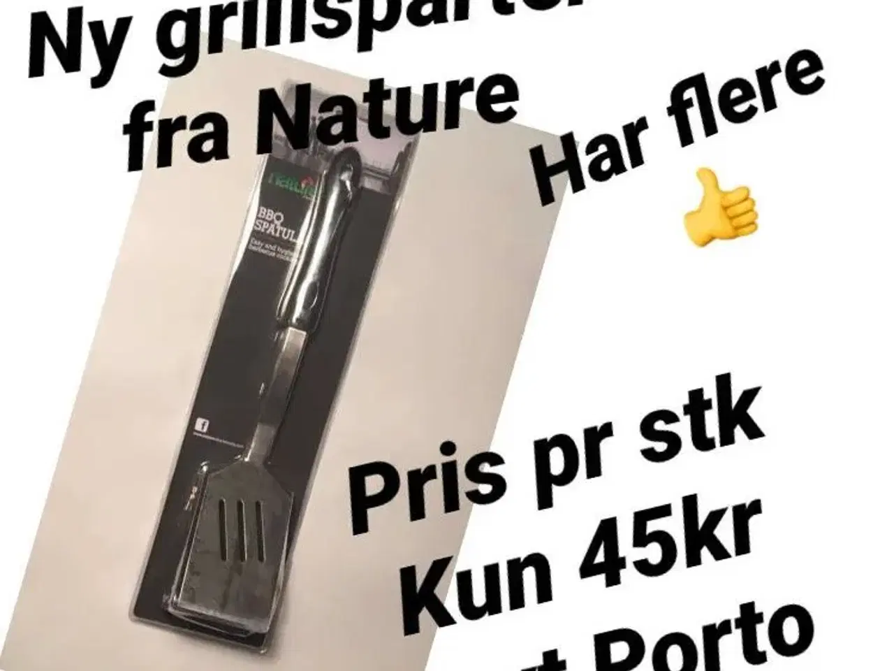 Billede 1 - Helt ny grillspartel fra BBQ SPATULA