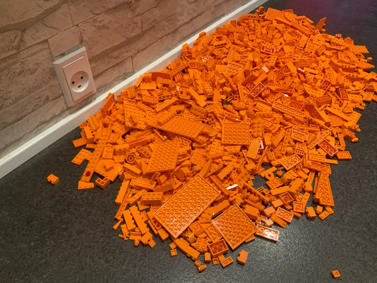 Billede 6 - Lego orange klodser
