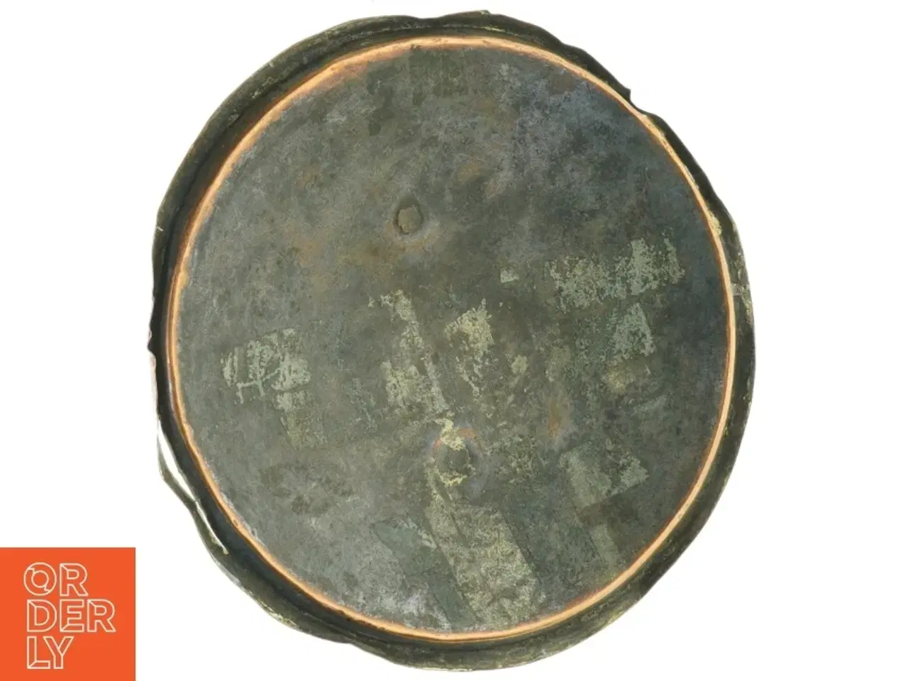 Billede 1 - Antikt kobberlåg (str. 24 cm)