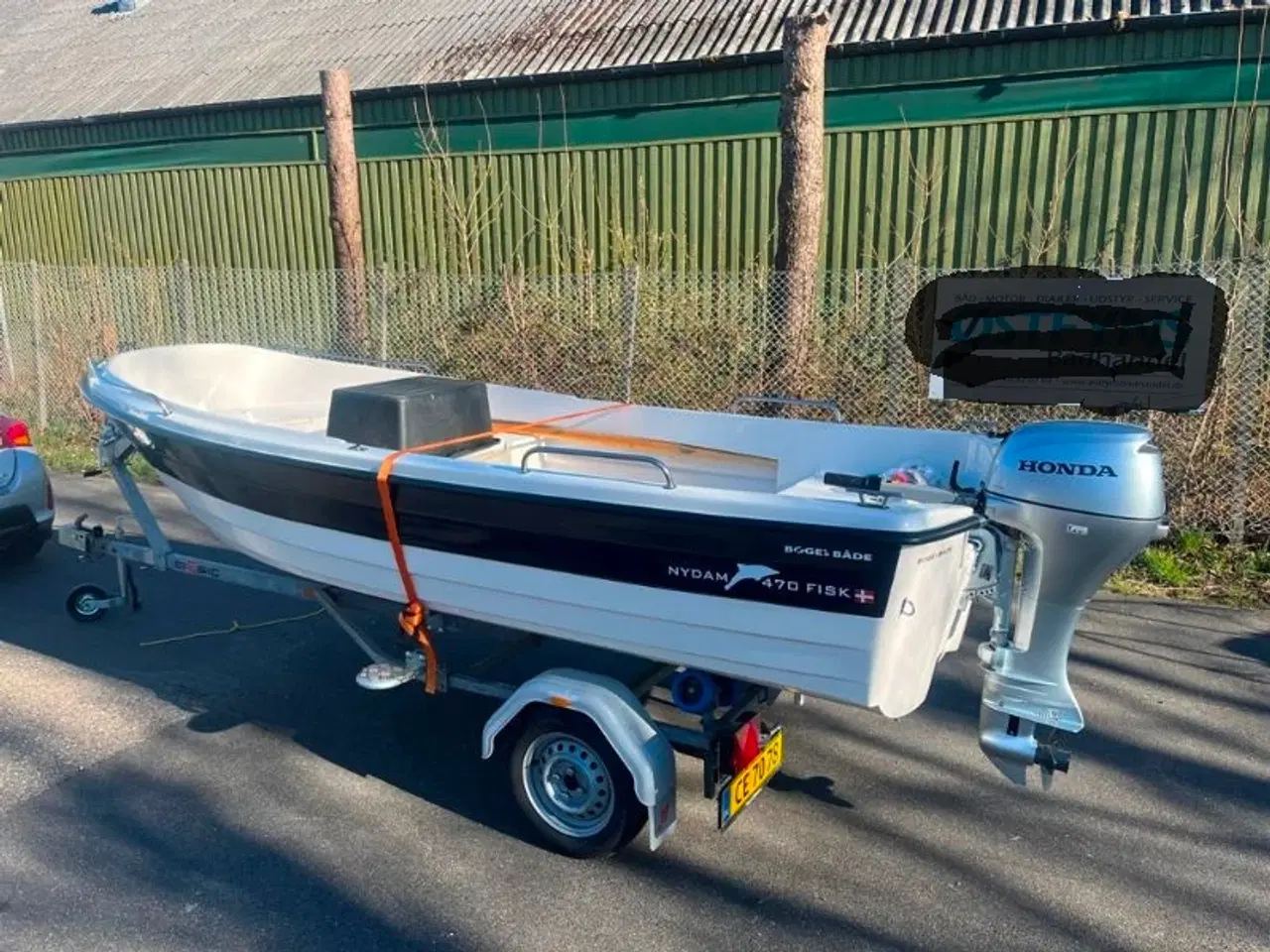 Billede 1 - Nydam 470 15 fod. med NY 20 hk. Honda