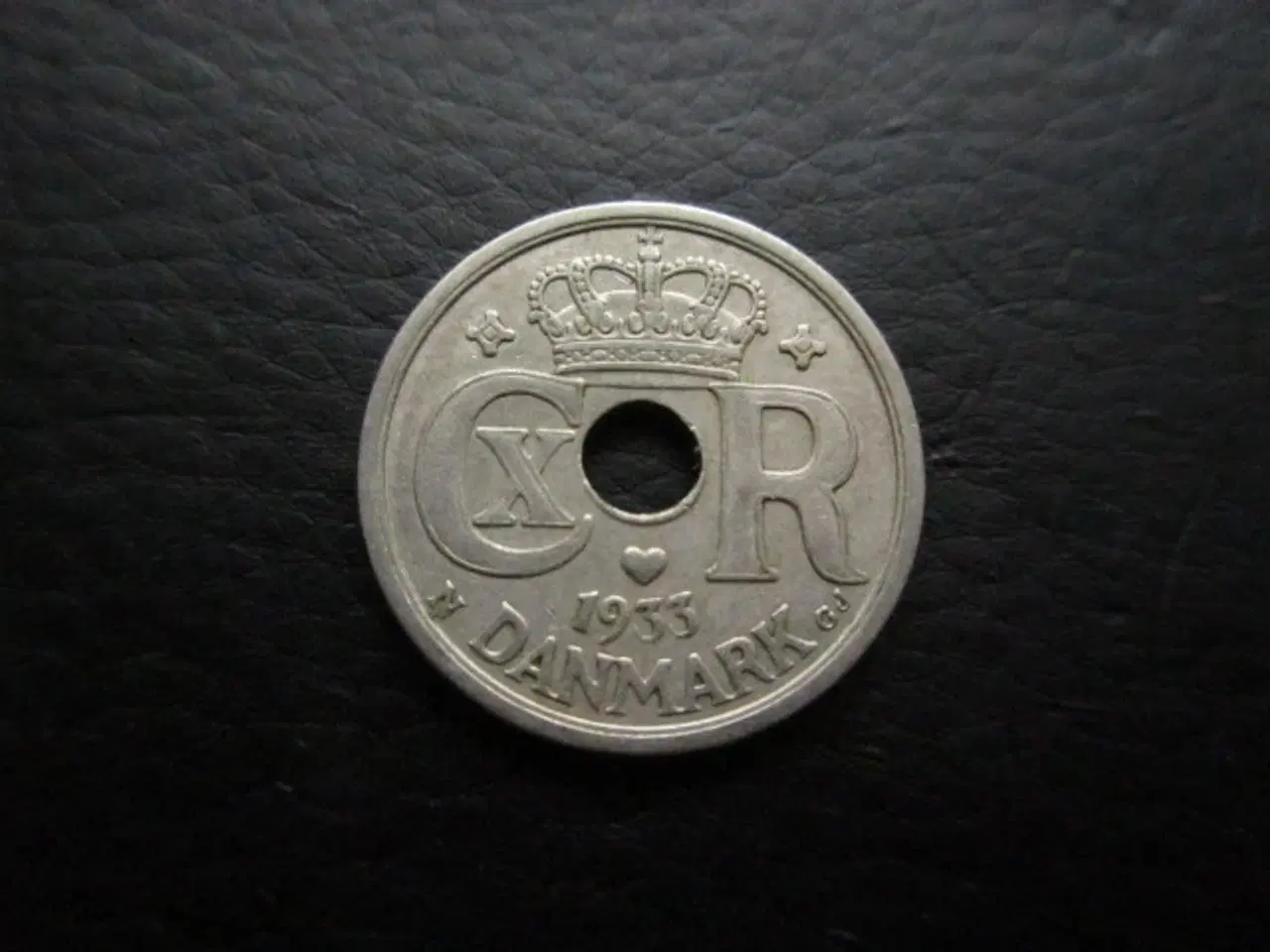 Billede 1 - Danmark 25 øre 1933